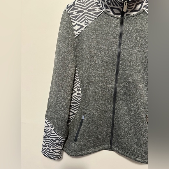 Cinch Women's Sweater Knit Jacket Heather Charcoal Size M - Picture 6 of 14